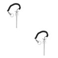 thumbnail image 3 of Dalazy Magnetic Weight Stack Pin with Pull Rope Replacement Parts Silver 10x105mm 2Set, 3 of 6