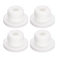 thumbnail image 1 of Unique Bargains 4 Pcs White Plug Holes, T15 Rubber Button Plug for 14mm/0.55' Hole, 1 of 6