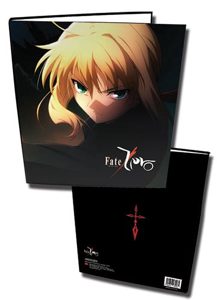Binder - Fate/Zero - New Saber Stationery Folder Anime Licensed ge13006