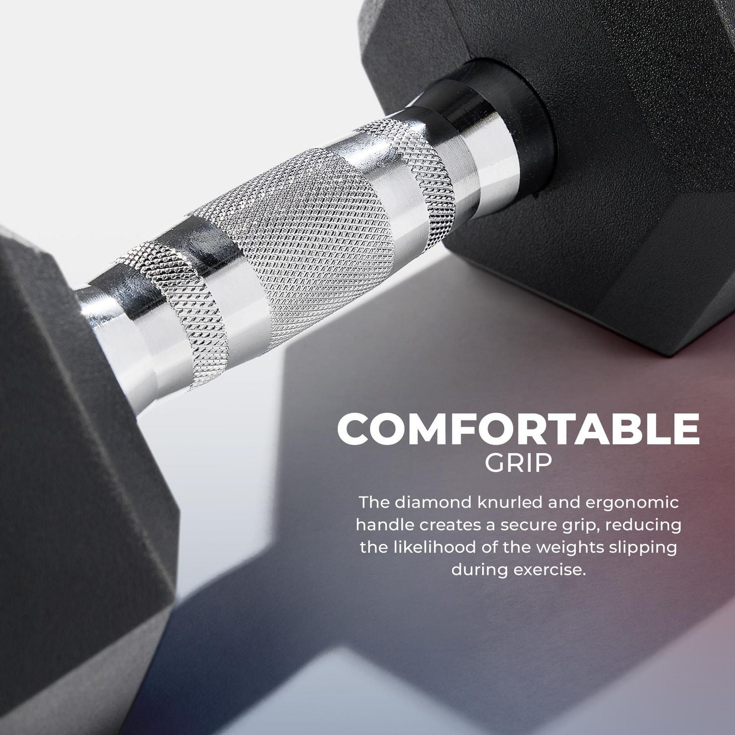 Sunny Health & Fitness Haltère hexagonal de style Core Fit livres