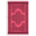 thumbnail image 1 of Casavani Handmade Pink Geometric Cotton Dhurrie Area Rug Hallway, Stair, Kitchen Runner Rug 5x10 feet, 1 of 4