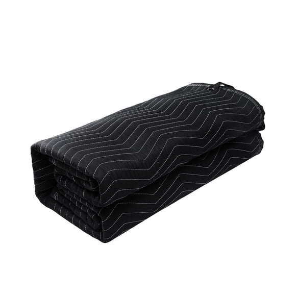 VEVOR Sound Dampening Blanket, 96" x 80", Extra Large Studio Grommeted Soundproof Blanket with Grommets, Light Blocker for Door Acoustic Noise Blocking Blanket Studio Sound Absorption Sheet, Black