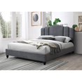 thumbnail image 2 of ACME Giada Channel-Tufted Fabric Eastern King Platform Bed in Charcoal, 2 of 7