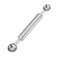 thumbnail image 1 of Tableware - Ended Headed Fruit Ice Spoon and Melon Spoon in Stainless Steel with Heart Shape Double Ended Design for Fruit and Watermelon Serving, 1 of 6