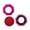 Rose, variante sur Almencla Support de Tampon de Ponçage pour Boules de Jeu de Quilles Outil d'Entretien pour Polissage Nettoyage Rose
