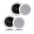 thumbnail image 1 of Pyle PDIC1661RD 6.5 Inch 200 Watt In Ceiling Wall 2 Way Speaker System Pair, 1 of 6