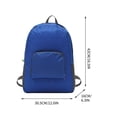 thumbnail image 1 of Ohufall Fluorescent Color Lightweight Foldable Backpack School Bag For Students Minimalism Style Travel Essentials Daypack, 1 of 4