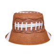 thumbnail image 2 of Funny American Football Bucket Hat Summer Unisex Reversible Print Bucket Hat, 2 of 7