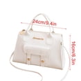 thumbnail image 3 of HOARBOEG Women's Shoulder Bag Fashion New Pattern Solid Handbag Shoulder Bag Dual Purpose High Capacity Zipper Bag, 3 of 3
