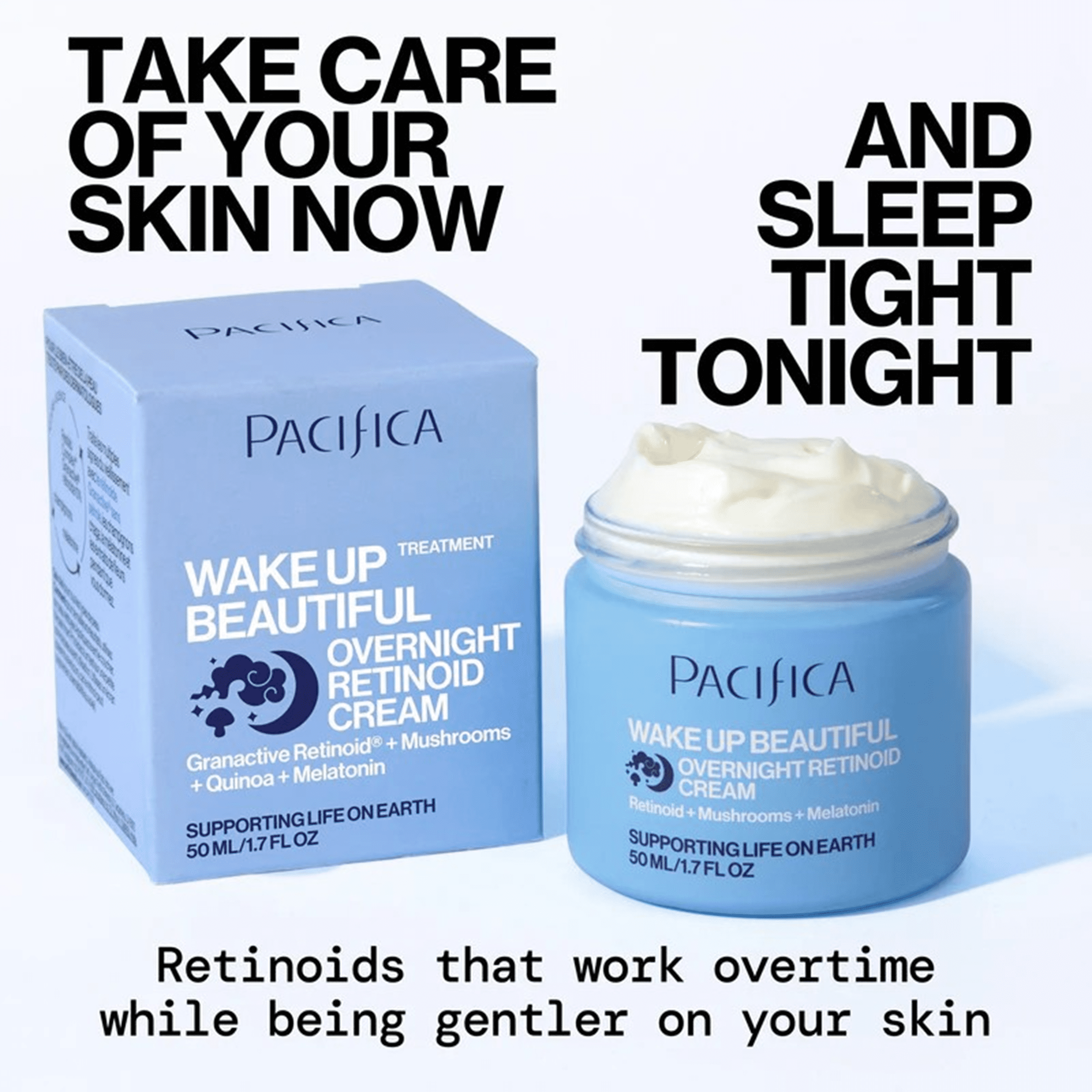 Pacifica - Réveil Radieux Crème Rétinoïde de Nuit