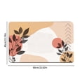 thumbnail image 4 of Iumwxz Bathroom Mat Diatomite Bathroom Water-Absorbent Floor Mats Bathroom Doorway Non-Slip Foot Mats Sink Toilet-Drying Floor Mats Floor Mat Bathroom Rug Multicolor Polyester, 4 of 9