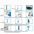 thumbnail image 3 of Thread Repair Tool, Stainless Steel Thread Repair Kit Thread Repair Kit  For Auto Parts 1/4-20, 3 of 8