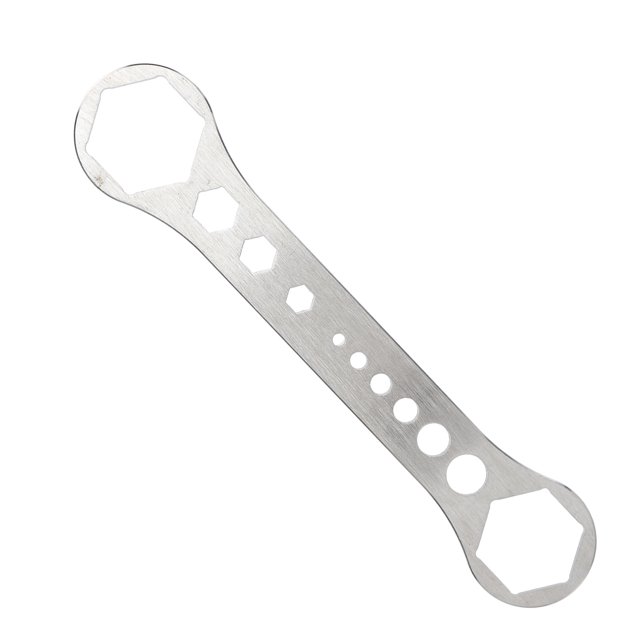 Stainless Steel Bike Front Fork Wrench, Durable Pneumatic Fork Removal Tool, For Mountain Bike