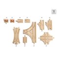 thumbnail image 3 of BRIO World - 33307 Pack d'Extension Avancé Ensemble de 11 Pcs de Rails en Bois pour Enfants de 3 Ans et Plus, 3 of 5