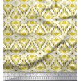 thumbnail image 1 of Soimoi Cotton Poplin Fabric Ogee Damask Print Fabric by Yard 56 Inch Wide, 1 of 5