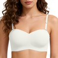 thumbnail image 1 of Kyusrd Front Closure Bra For Women'S Solid Color Athletic Sport Yoga Bra Full Coverage Wireless Bra Adjustable Shoulder Straps Everyday Bra, 1 of 6