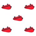 thumbnail image 1 of fastboy Sac de Rangement pour Cadre avant de Vélos de Montagne, Porte-Clés Triangulaire Anti-Rayures, Selle de Cellulaire Rouge 5Ensemble, 1 of 6