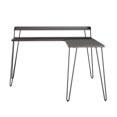 thumbnail image 4 of Ameriwood Home Haven L Desk with Riser, Black Oak, 4 of 9