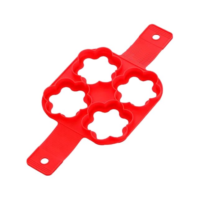 Home and Kitchen 4 Hole Omelette Maker Multi-functional 7-link Round Star Heart Shaped Pancake Maker Breakfast Baking Molds Kitchen Accessories Kitchen Organization Kitchen Decor Kitchen Gifts