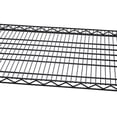 thumbnail image 2 of TRINITY 4-Tier Wire Shelving Rack | 48 x 24 x 72 | NSF | Black, 2 of 6
