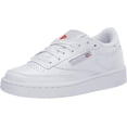 thumbnail image 1 of Reebok Men's Club C 85 Walking Shoe, White/Sheer Grey, 4 M US, 1 of 8
