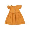 thumbnail image 1 of Xingqing Kids Baby Girls Organic Cotton Ruffled Tunic Dress Swing Sundress Princess, 1 of 8