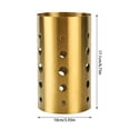thumbnail image 2 of Home Textile Storage Stainless Steel Utensil Holders For Kitchen Large Cooking Utensil Caddy Metal Utensil Holders With Drain Holes Elegant Design for Organizing Kitchen Tools, 2 of 8