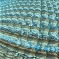 thumbnail image 1 of Ahgly Company Tapis d'Intérieur Lavable en Machine Carré Transitionnel Moyen Turquoise Vert, 7 Pieds Carré, 1 of 7