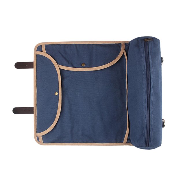 Sac de Barman Rouleau de Vaisselle de Bar Sac Outils de Barman Sac de Barman Rouleau Rouleau Sac de Barman Cadeau de Barman Maison Préparation de Cocktails Bleu