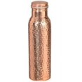 thumbnail image 1 of SAI DECORATIVE Hammered Copper Water Bottle 1 Liter (Pic-1), 1 of 5
