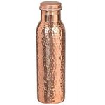 SAI DECORATIVE Hammered Copper Water Bottle 1 Liter (Pic-1)