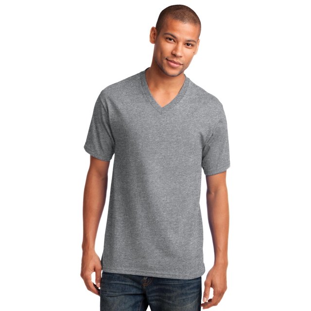 T-Shirt Col en V 100 % Coton 54oz