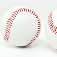 thumbnail image 1 of AMERTEER Balles d'Entraînement de Baseball 5 Pcs Rondes Blanches Impact Réduit pour Débutants Adultes Pratique Intérieure 2.8x2.8in, 1 of 8