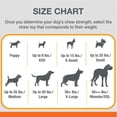thumbnail image 2 of Nylabone Power Chew Bison Bone Alternative Dog Chew Toy Bison Flavor Large, 2 of 8