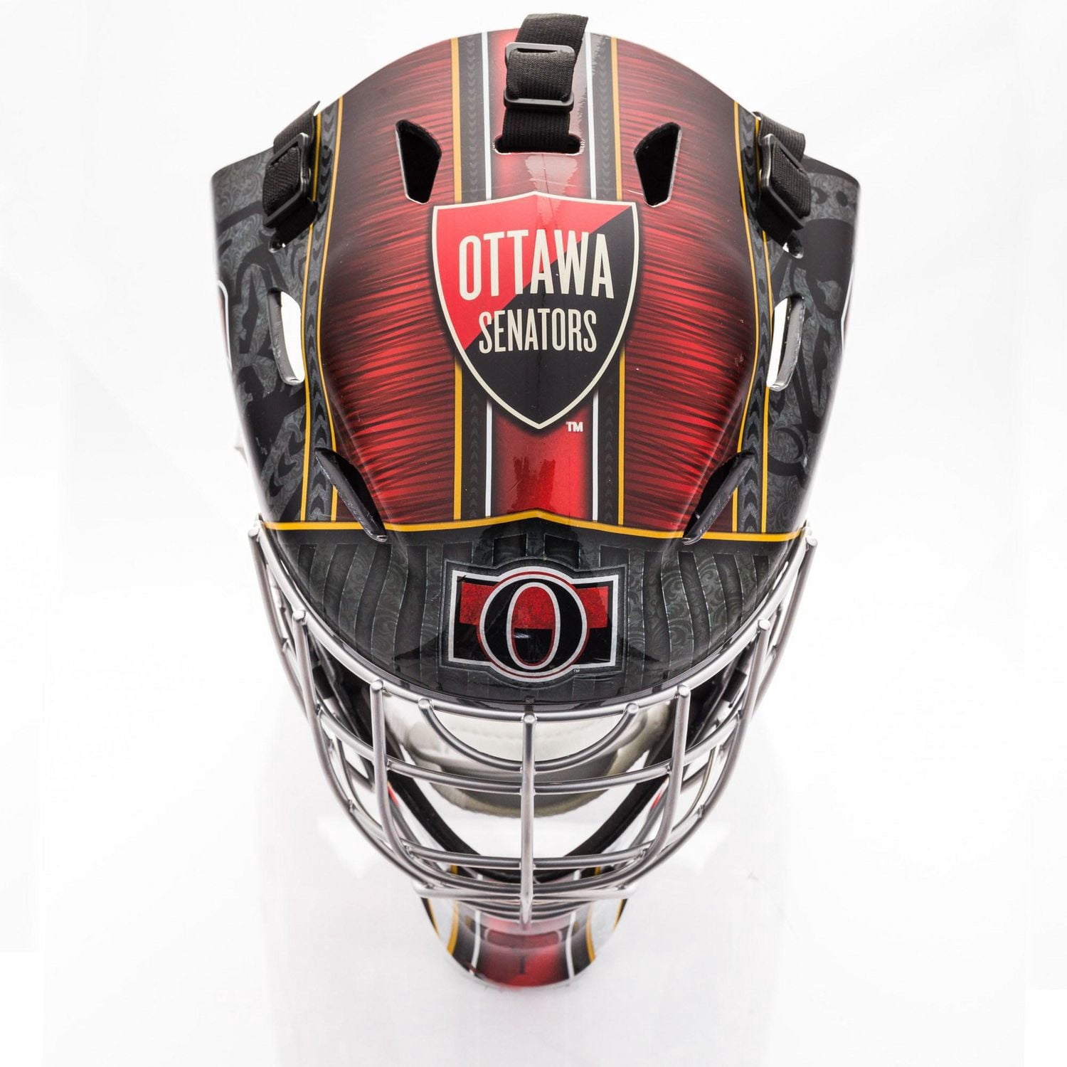Masque de gardien de but des Senators de Ottawa de la NHL de Franklin Sports