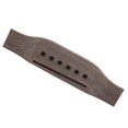 thumbnail image 1 of Guitar Bridge Set, Guitar Nut Saddle Set Guitar Accessories Easy To Install Replacement Parts Easy Carrying  For Acoustic Guitars, 1 of 8