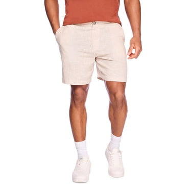 George Men's Linen-Blend Short
