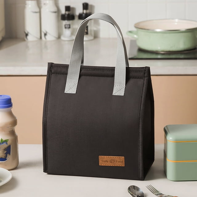 Yhmxh Sacs Bandoulière pour Femmes, Sac à Dos, Sac à Couches, Sac Repas Boîte à Lunch Vertical Portable Sac Bento Cationique Sac Isotherme Sac Boîte à Riz Sac Bento Grande Capacité Isolation Thermique