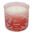 thumbnail image 4 of Mainstays 3-Wick Textured Wrapped Cinnamon Scented Candle, 14 oz, 4 of 6