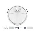 thumbnail image 2 of Silent Robot Vacuum Cleaner USB Charging 3 in 1 for Carpets Pets Hair White, 2 of 9
