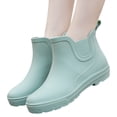 thumbnail image 3 of Women's Rain Shoes Rubber Boots with Non- Detachable Design for Outdoor Activities, 3 of 5