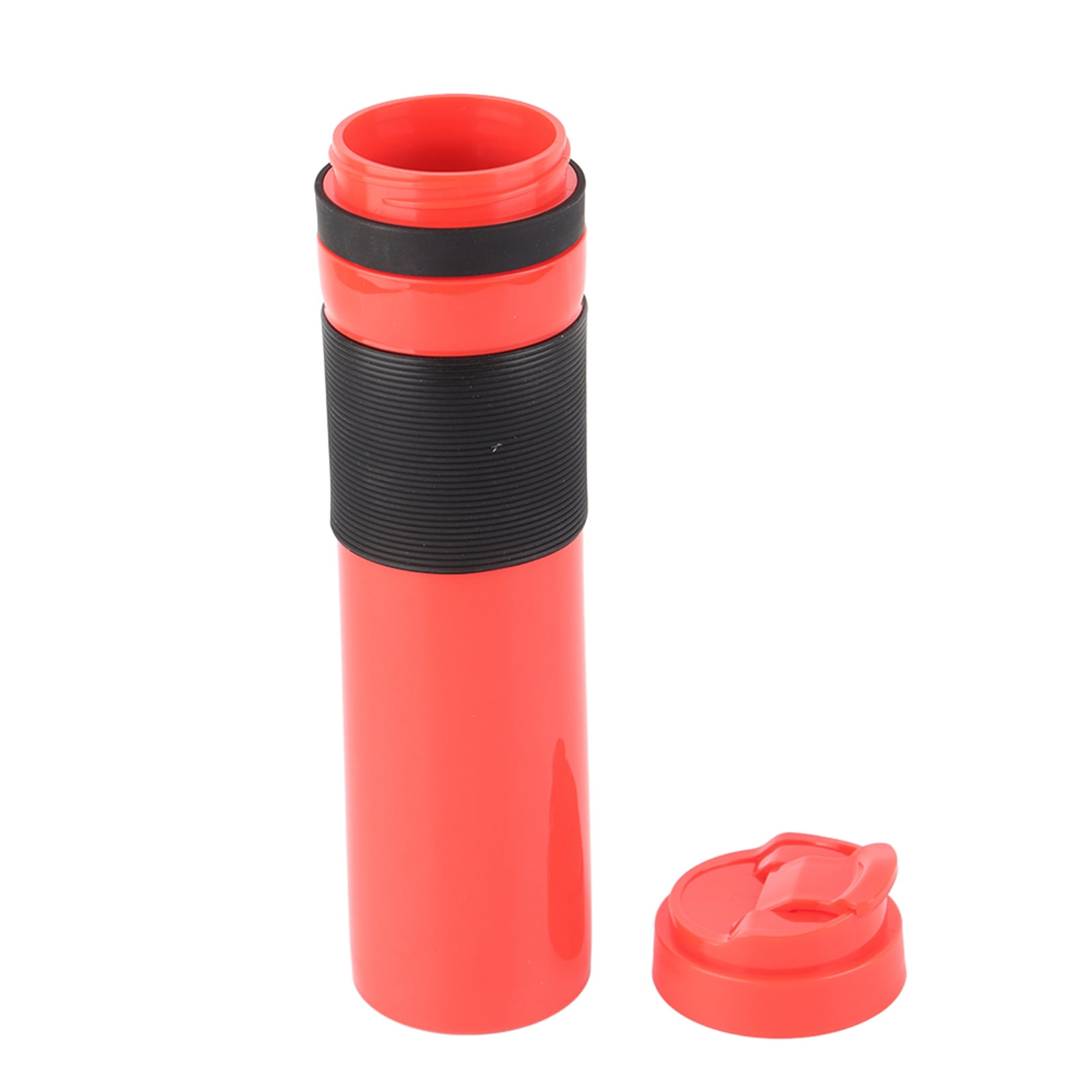 Coffee Press Bottle, 350ml Portable Coffee Maker Tea Coffee Maker Drinking Water Cup for Travelling, 2 In1 Travel French Press Coffee Maker Coffee French Press Coffee Mug