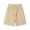 Khaki, variant on LOVZFMLL Men's Casual Shorts, Summer Loose Fit Solid Color Men Shorts, Sports Workout Running Basketball Shorts, Home Wear Shorts Gray L
