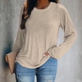 thumbnail image 2 of CEHVOM Haut Basique à Manches Longues pour Femmes Hiver en Solde, 2 of 8