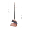 thumbnail image 3 of weibbin Broom and Dustpan Set, Long Handle Broom and Dustpan Set,Squeegee Broom and Brooms for Sweeping Indoor Set,Broom with Stand Up Dustpan Combo Set for Home, Office, 3 of 6