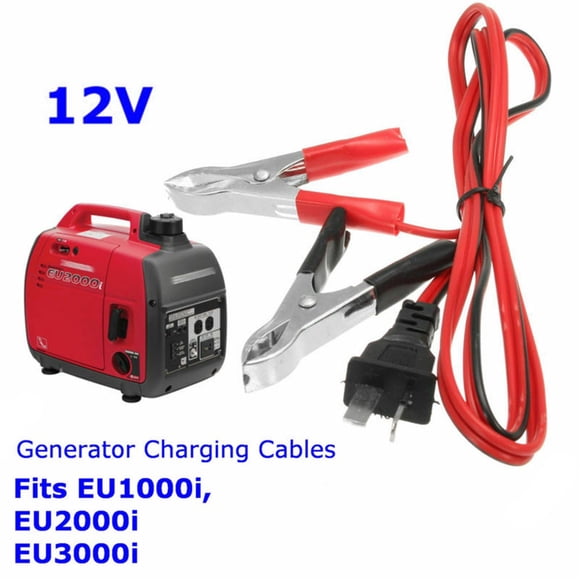 12V Generator DC Charging Cable Cord Wire For Honda Generator EU1000i EU2000i