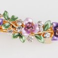 thumbnail image 4 of Women Rhinestone Hair Clip Flower Decor Butterfly Hair Barrette French Barrette, 4 of 10
