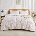 thumbnail image 1 of Gogreen Queen Duvet Cover Set, Soft & Breathable Microfiber 3 Pieces Queen Bedding Sets, Pattern Queen Comfy Duvet Cover Set, with Zipper Closure (Queen), 1 of 8