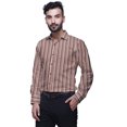 thumbnail image 4 of BESTMAN Printed Formal Shirts For Men Spread Collar Cotton Shirt, 4 of 5