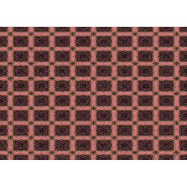 Ahgly Company Tapis d'Intérieur Rectangulaire Transitionnel Rouille Rose Lavable à la Machine, 6 Pieds x 9 Pieds
